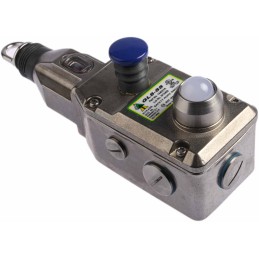 1 pcs - IDEM GLS-SS Rope Pull Switch, 100m, 2NO/2NC, Straight