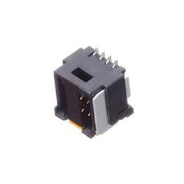 10 pcs : 213227-0811 - Headers & Wire Housings CLIKMATE1.5 DRVT SMT AU0.1 ETP 8P BK