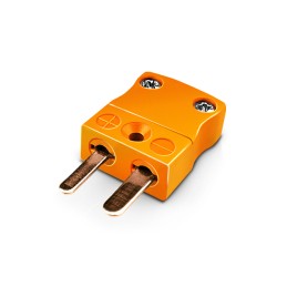 5 pcs - RS PRO In-Line Thermocouple Connector for Use with Thermocouple, Miniature, IEC Standard