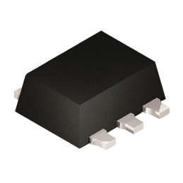 5 pcs - Texas Instruments Temperature Sensor, Digital Output, Surface Mount, Serial-I2C, SMBus, ±1°C, 6 Pins