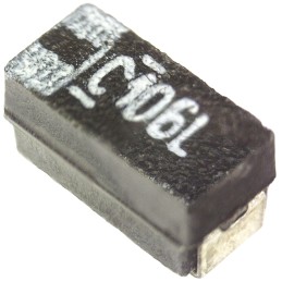 2000 pcs - Vishay 10μF MnO2 Tantalum Capacitor 16V dc, 293D Series