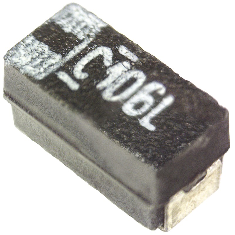 2000 pcs - Vishay 10μF MnO2 Tantalum Capacitor 16V dc, 293D Series