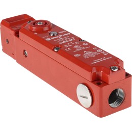 1 pcs - Allen Bradley Guardmaster 440G-MT Series Solenoid Interlock Switch, Power to Unlock, 230V ac/dc