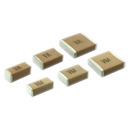 2000 pcs - Vishay 1nF Multilayer Ceramic Capacitor MLCC, 250V ac V, ±10% , SMD