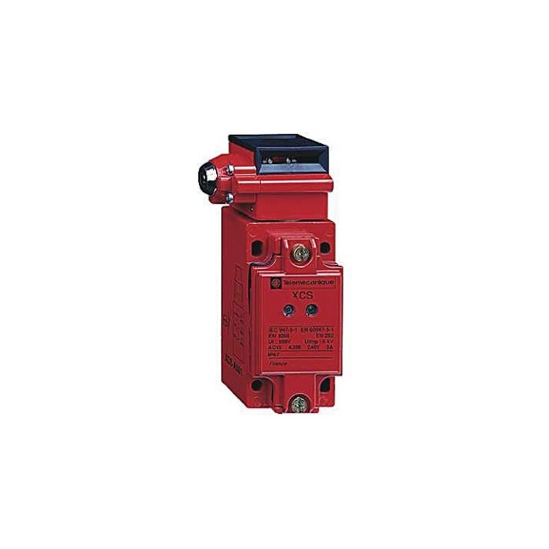 1 pcs - Telemecanique Sensors XCSB Solenoid Interlock Switch, 2NO/1NC Actuator Included, Zinc Alloy