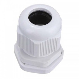 2 pcs - HellermannTyton NGM Series White Nylon Cable Gland, M50 Thread, 30mm Min, 38mm Max, IP68