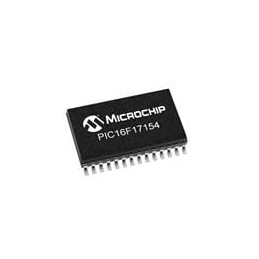 10 pcs : PIC16F17154T-I/SO - 8-bit Microcontrollers - MCU 7KB Flash, 512B RAM, 128B EEPROM, 12b Diff. ADCC, 1xOP-AMP, 2x16-bit d