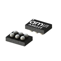 5 pcs - ams OSRAM Digital Temperature Sensor, Digital Output, Surface Mount, I2C, ±0.09°C, 6 Pins