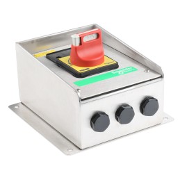 1 pcs - Schneider Electric 3P Pole Panel Mount Isolator Switch - 25A Maximum Current, 15kW Power Rating