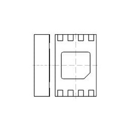 10 pcs : CAT25040VP2I-GT3 - EEPROM 4K-Bit SPI Serial