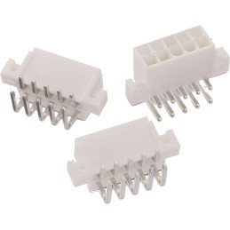 5 pcs - Wurth Elektronik WR-MPC4 Series Right Angle PCB Header, 16 Contact(s), 4.2mm Pitch, 2 Row(s)