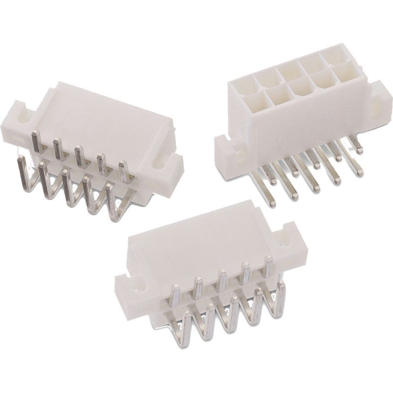 5 pcs - Wurth Elektronik WR-MPC4 Series Right Angle PCB Header, 16 Contact(s), 4.2mm Pitch, 2 Row(s)