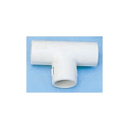 5 pcs - Schneider Electric T Piece, Conduit Fitting, 20mm Nominal Size, PVC, Grey