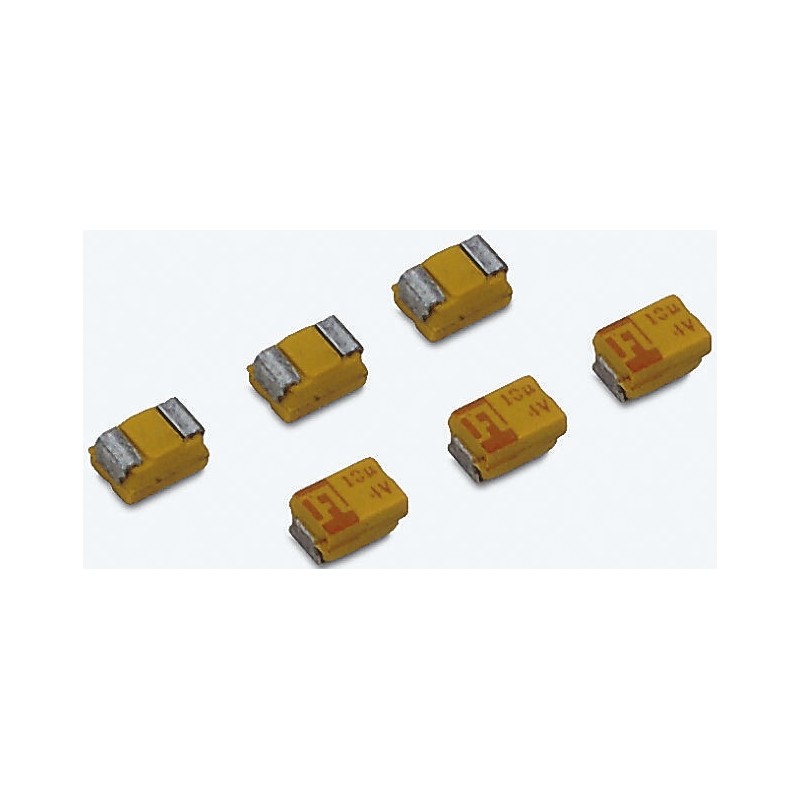 2000 pcs - KYOCERA AVX 330nF MnO2 Tantalum Capacitor 50V dc, TAJ Series