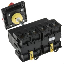 1 pcs - RS PRO 6P Pole Isolator Switch - 125A Maximum Current, 55kW Power Rating, IP65