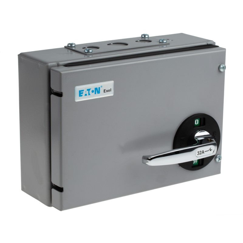 1 pcs - Eaton 3P+N Pole Isolator Switch - 32A Maximum Current