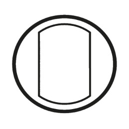 1 pcs - Legrand Grey Rocker Light Switch, Celiane