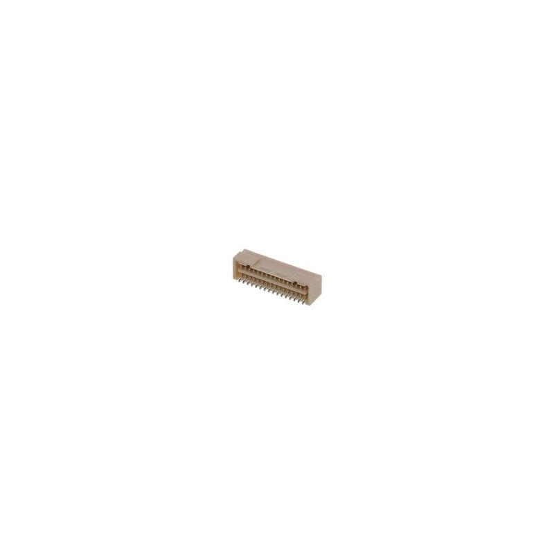 10 pcs : 504189-3270 - Headers & Wire Housings 1.25MM RA HDR 32 CKT BEIGE