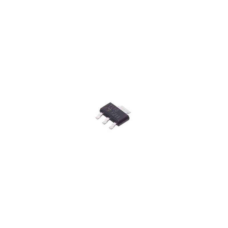 10 pcs : LDL1117S50R - LDO Voltage Regulators 1.2 A High PSRR low dropout linear voltage regulator