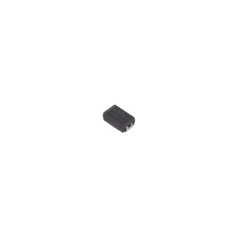 10 pcs : TCJD107M010R0055E - Tantalum Capacitors - Polymer 10V 100uF 20% 2917 ESR55mOhm Black Resin