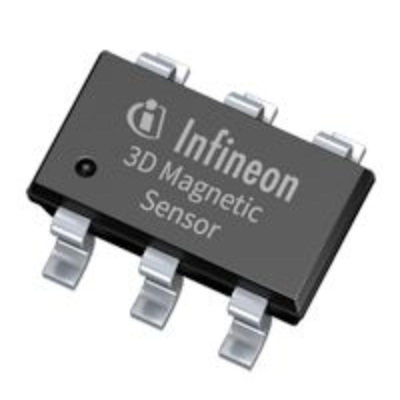 5 pcs - Infineon 3-Axis Surface Mount Hall Effect Sensor, TSOP6, I2C, 6-Pin