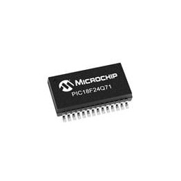 10 pcs : PIC18F24Q71T-I/SS - 8-bit Microcontrollers - MCU 16KB Flash, 1KB RAM, 2x OPA, 12-bit differential ADCC with computation