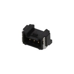 10 pcs : 505567-0381 - Headers & Wire Housings MicroLockPlus 1.25MM RA HDR SR 3P BLK GLD