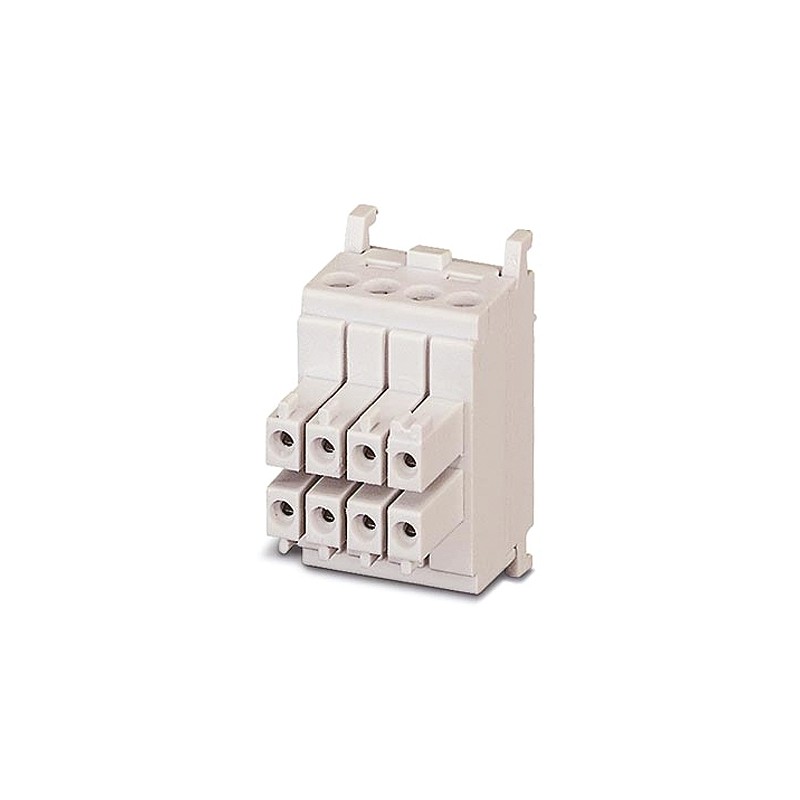 50 pcs - Phoenix Contact Heavy Duty Power Connector Insert, Female, VC-TFS 8 Series, 8 Contacts