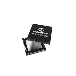 10 pcs : PIC18F56Q83T-I/6MX - 8-bit Microcontrollers - MCU CAN, 64KB Flash, 8KB RAM, 12b ADC3, UTMR, DAC, Comp, PWM, CCP, CWG, H