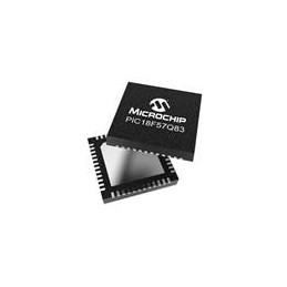 10 pcs : PIC18F57Q83T-I/6MX - 8-bit Microcontrollers - MCU CAN,128KB Flash,13KB RAM,12b ADCC,UTMR,DAC,Comp,PWM,CCP,CWG, HLT,WWDT