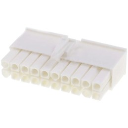 100 pcs - TE Connectivity Wire to Wire Connector Cable Mount, 9.5A, 600 V ac/dc