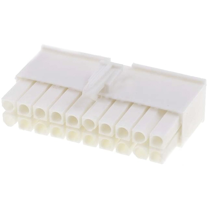 100 pcs - TE Connectivity Wire to Wire Connector Cable Mount, 9.5A, 600 V ac/dc