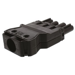 50 pcs - Wieland GST18i4 Series Mini Connector, 4-Pole, Female, Cable Mount, 20A, IP40