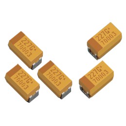 2000 pcs - KYOCERA AVX 150μF Electrolytic Tantalum Capacitor 10V dc, TLJ Series