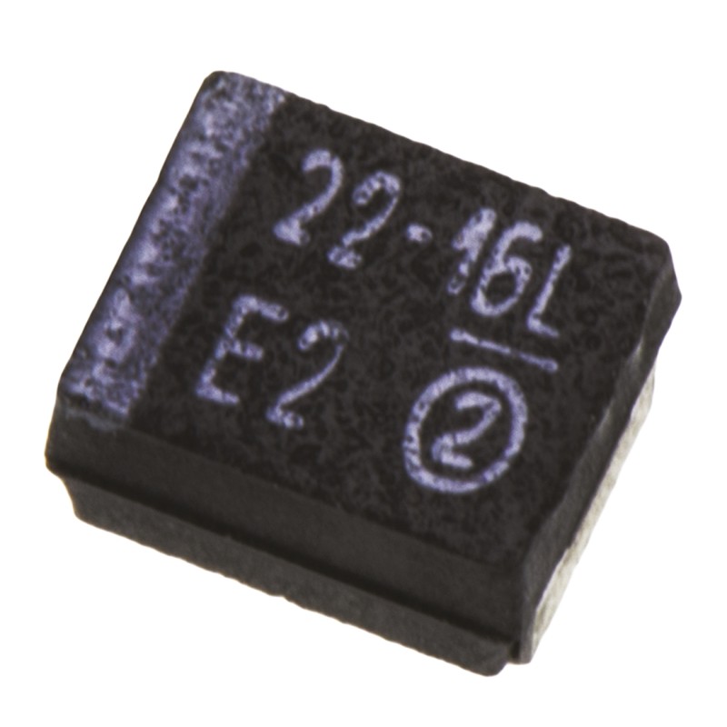 2000 pcs - Vishay 22μF MnO2 Tantalum Capacitor 16V dc, 293D Series