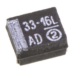 2000 pcs - Vishay 33μF MnO2 Tantalum Capacitor 16V dc, 293D Series