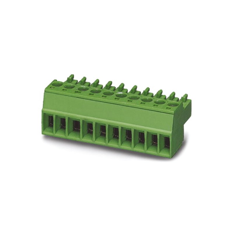 50 pcs - Phoenix Contact 3.5mm Pitch 8 Way Pluggable Terminal Block, Plug, Cable Mount, Screw Termination