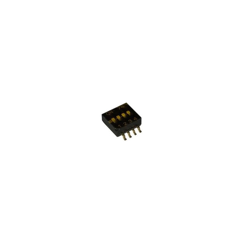10 pcs : 218-4LPSTR - DIP Switches/SIP Switches 4 switch sections SPST