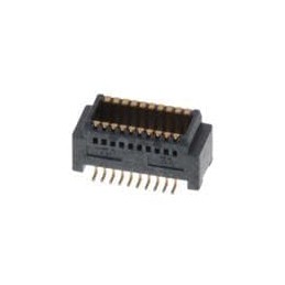 10 pcs : 53916-0208 - Board to Board & Mezzanine Connectors .5MM 2R VERT 20P PLG SMT W/O SLDR TAB