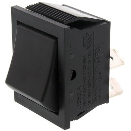 1 pcs - Arcolectric (Bulgin) Ltd DPST, On-Off Rocker Switch Panel Mount