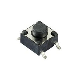 10 pcs : 222AMVBAR - Tactile Switches Gull Wing AF 160gf Act. Dir. Vertical