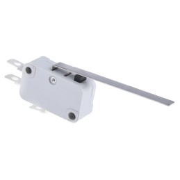 1 pcs - RS PRO Long Straight Lever Micro Switch, Quick Connect Terminal, 16 A @ 250 V ac, SP-CO