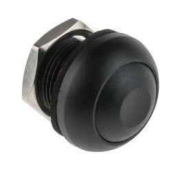 1 pcs - RS PRO Miniature Push Button Switch, Momentary, Panel Mount, 13.6mm Cutout, SPST, 32/50/125V ac, IP67