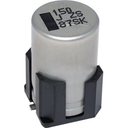 250 pcs - Panasonic 220μF Surface Mount Polymer Capacitor, 50V dc