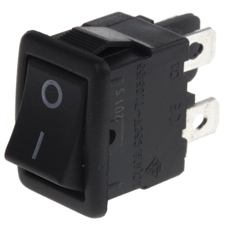 1 pcs - ZF DPST, On-None-Off Rocker Switch Panel Mount