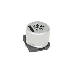 10 pcs : EEE-FK1H330XL - Aluminium Electrolytic Capacitors - SMD 50VDC 33uF 20% 6x8mm AEC-Q200