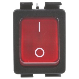 1 pcs - Arcolectric (Bulgin) Ltd Illuminated DPST, On-Off Rocker Switch Panel Mount