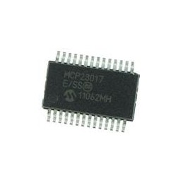 10 pcs : MCP23017-E/SS - Interface - I/O Expanders 16bit Input/Output Exp I2C interface