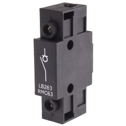 1 pcs - RS PRO 1P Pole DIN Rail Isolator Switch - 63A Maximum Current, IP65