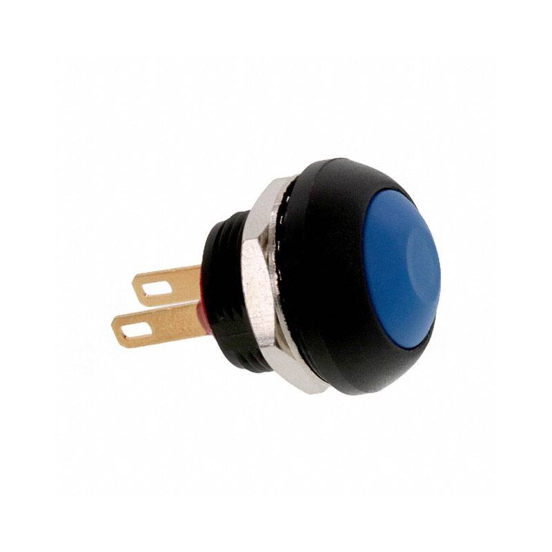 1 pcs - TE Connectivity PB6 Series Push Button Switch, (On)-Off, Panel Mount, SPST - NO, 50 V dc, 125V ac, IP68